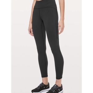 Black mesh Lululemon leggings
